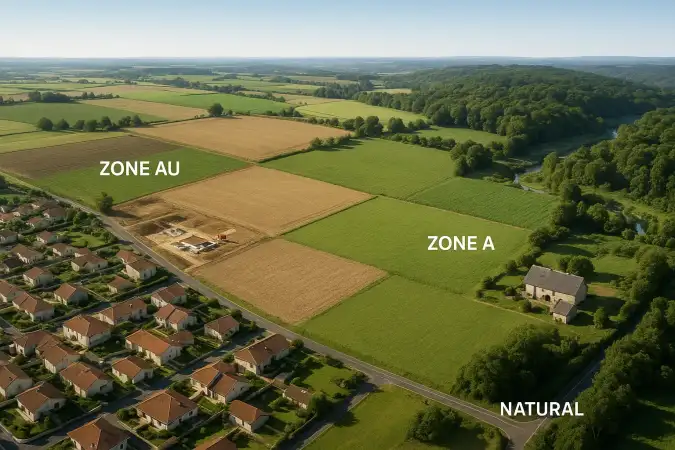 Zones PLU : ce que vous pouvez construire