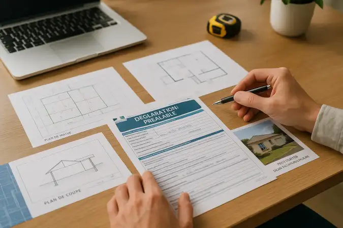 Documents à fournir pour déclaration préalable